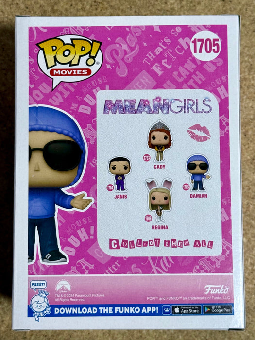 Funko Pop! Movies Damian In Hoodie #1705 Mean Girls 2025 Daniel Franzese - for just $12! 
