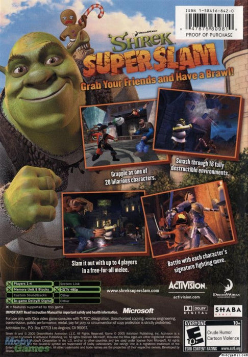 Shrek Superslam – Xbox (XBOX) - for just $0! 