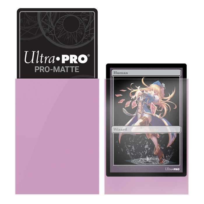 Ultra PRO: Small 60ct Sleeves - PRO-Matte (Pink) - Just $0! Shop now at Retro Gaming of Denver