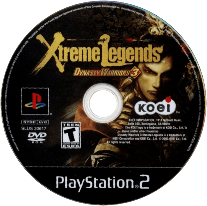 Dynasty Warriors 3: Xtreme Legends – PlayStation 2 (PS2) - for just $0! 