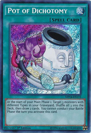 Pot of Dichotomy [MP14-EN172] Secret Rare - for just $0.45! 