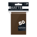 Ultra PRO: Standard 50ct Sleeves - PRO-Matte (Brown) - Just $0! Shop now at Retro Gaming of Denver