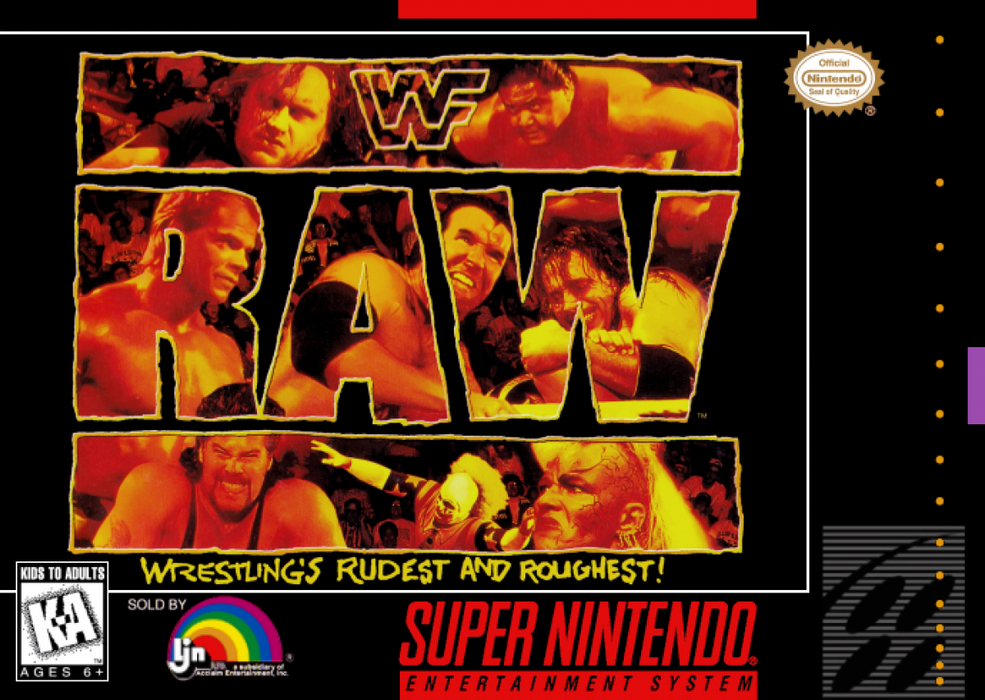 WWF Raw – Super Nintendo Entertainment System (SNES) - for just $9.99! 