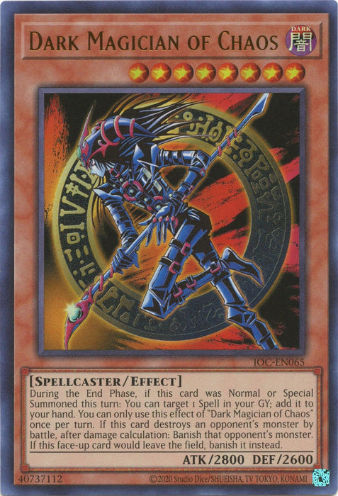 Dark Magician of Chaos (25th Anniversary) [IOC-EN065] Ultra Rare - for just $4.40! 
