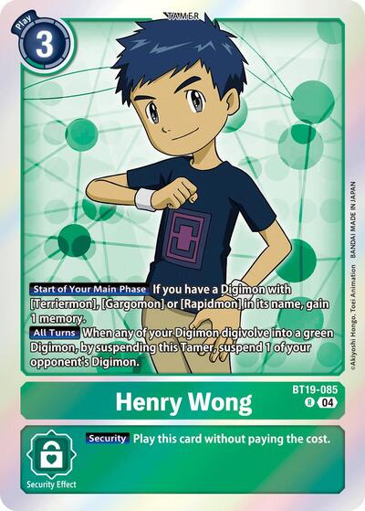 Henry Wong (Release Special Booster 2.5) Near Mint Foil - for just $0.18! 