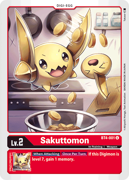 Sakuttomon [BT4-001] [Great Legend] - Just $0.09! Shop now at Retro Gaming of Denver