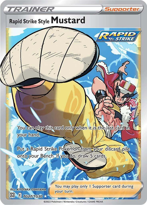 Rapid Strike Style Mustard (TG27/TG30) [Sword & Shield: Brilliant Stars] - for just $0.80! 