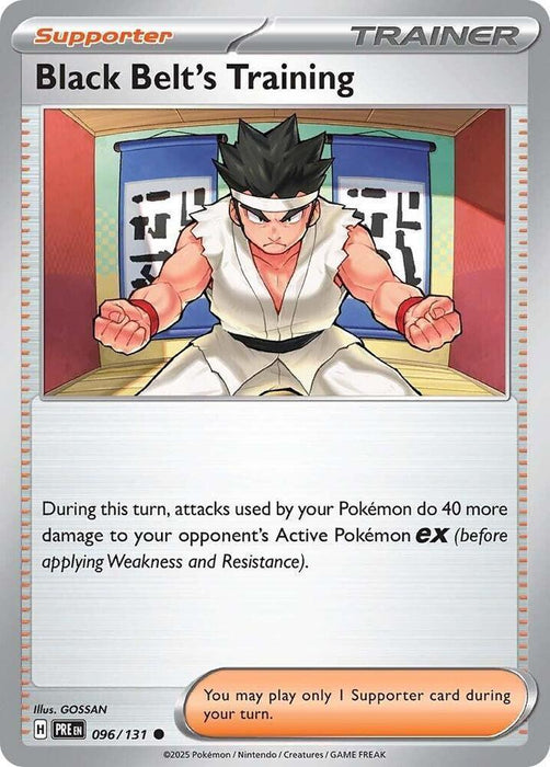 Black Belt's Training (096/131) [Scarlet & Violet: Prismatic Evolutions] - for just $0.10! 