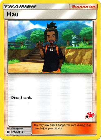 Hau (120/149) (Charizard Stamp #52) [Battle Academy 2020] - Just $0.10! Shop now at Retro Gaming of Denver