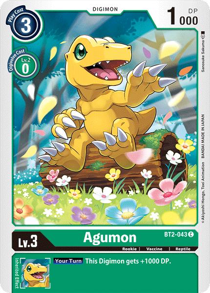 Agumon [BT2-043] [Release Special Booster Ver.1.0] - Just $0.09! Shop now at Retro Gaming of Denver