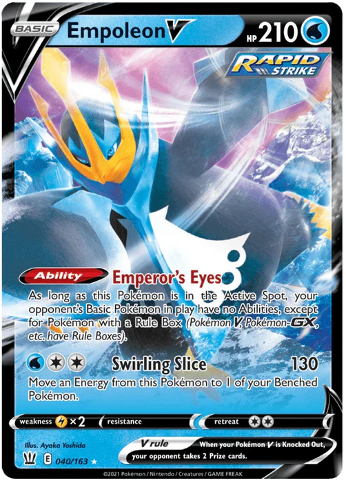 Empoleon V (040/163) [Sword & Shield: Battle Styles] - for just $0.40! 