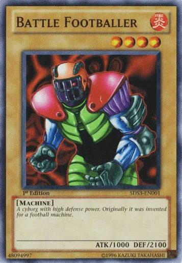 Battle Footballer [5DS3-EN001] Common - for just $0.10! 