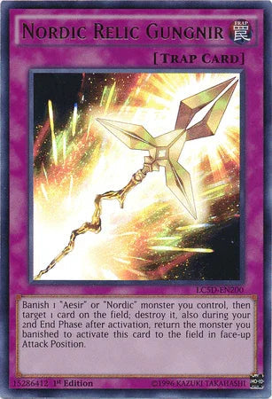 Nordic Relic Gungnir [LC5D-EN200] Ultra Rare - for just $0.15! 