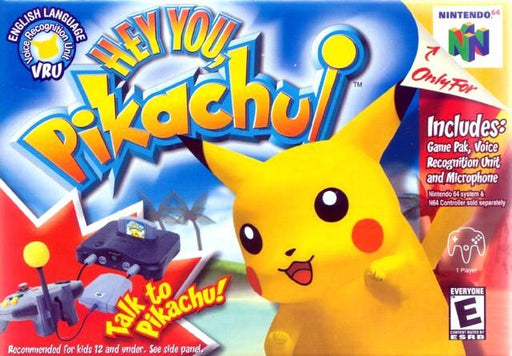 Hey You, Pikachu with Microphone Bundle (Nintendo 64) - for just $0! 