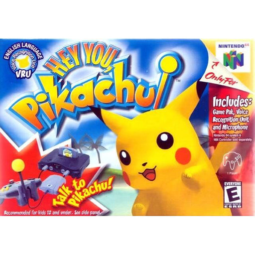 Hey You, Pikachu with Microphone Bundle (Nintendo 64) - Just $0! Shop now at Retro Gaming of Denver