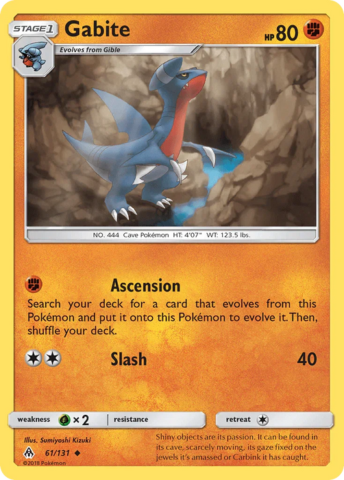 Gabite (61/131) [Sun & Moon: Forbidden Light] - for just $0.15! 