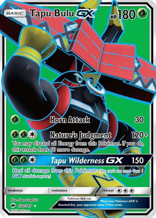 Tapu Bulu GX (130/147) [Sun & Moon: Burning Shadows] - for just $1.75! 
