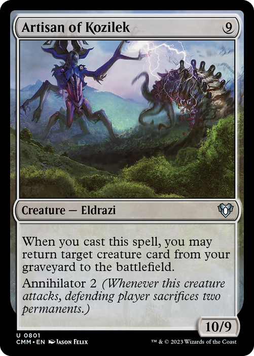 Artisan of Kozilek (CMM-801) - Commander Masters - for just $0.14! 