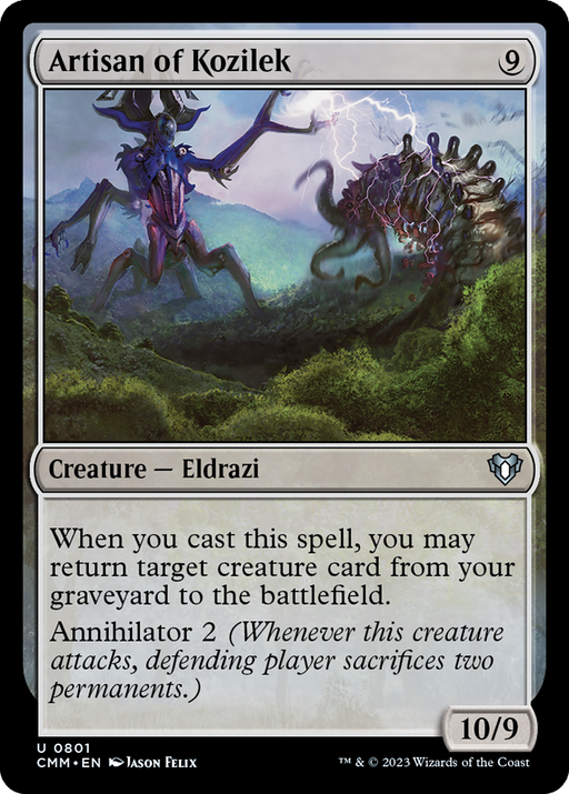 Artisan of Kozilek (CMM-801) - Commander Masters - for just $0.14! 