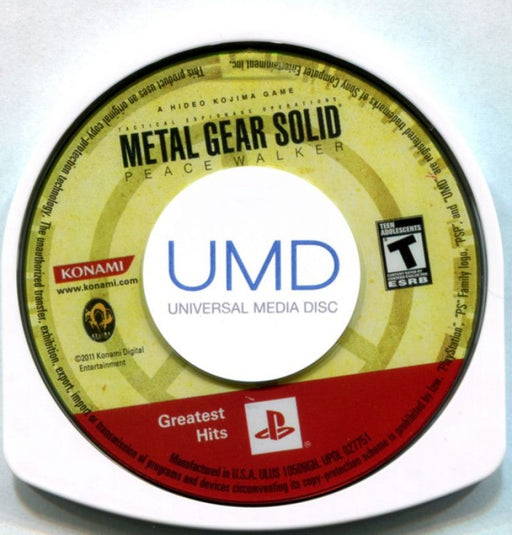 Metal Gear Solid: Peace Walker [Greatest Hits] – PlayStation Portable (PSP) - for just $36.99! 