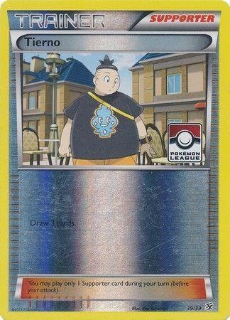 Tierno (39/39) (League Promo) [XY: Kalos Starter Set] - for just $0.30! 