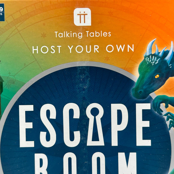 TALKING TABLES Host Your Own Escape Room Dragon Edition Board Game HOSTFAM-ESCAPE-DRGN - for just $18! 