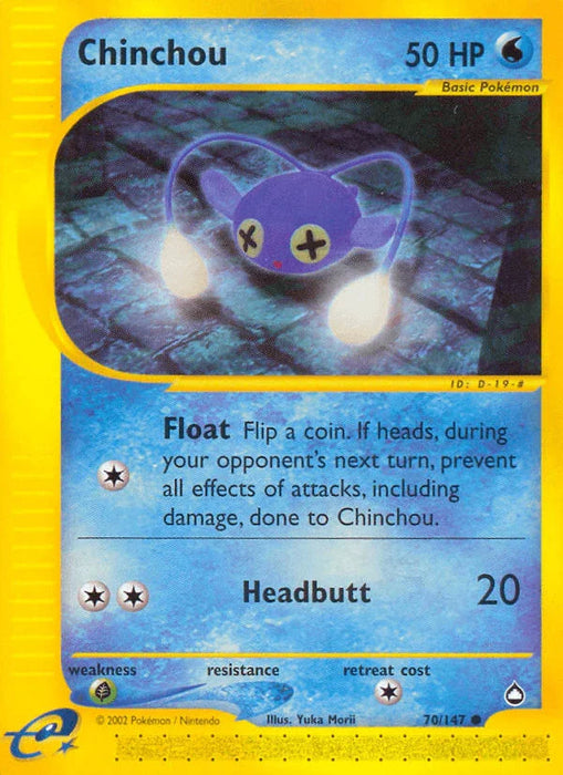 Chinchou (70/147) [Aquapolis] - for just $5! 