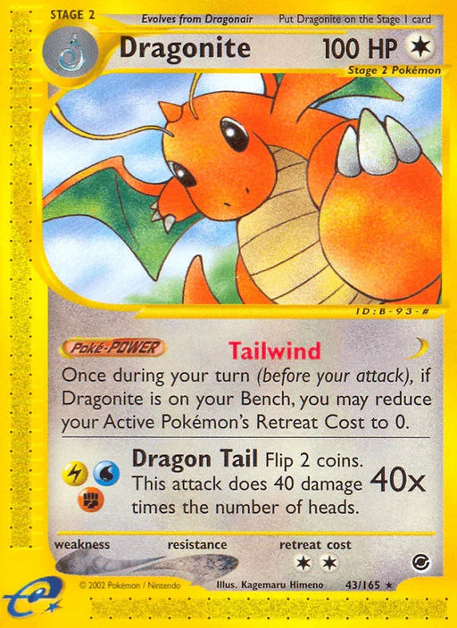 Dragonite (43/165) [Expedition: Base Set] - for just $30.30! 