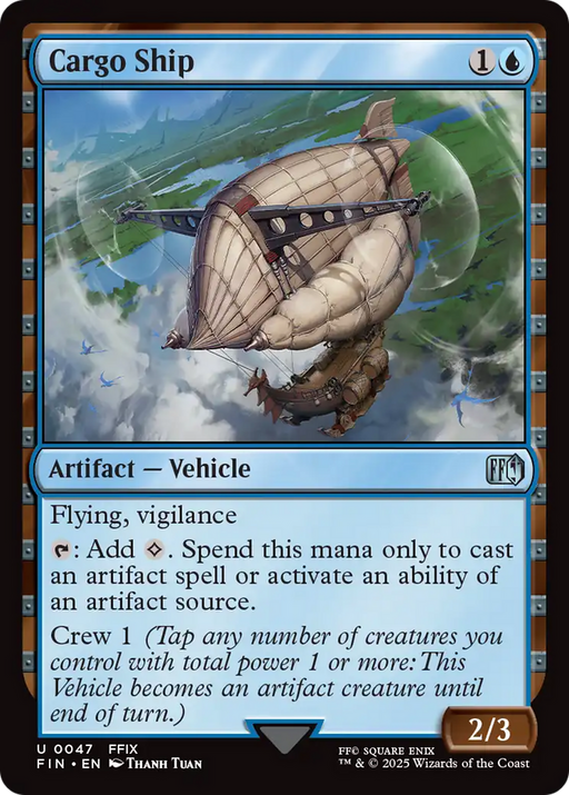 Cargo Ship (FIN-047) - FINAL FANTASY Foil - for just $0.08! 