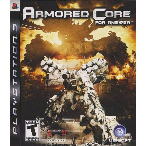 Armored Core For Answer (Playstation 3) - Just $0! Shop now at Retro Gaming of Denver