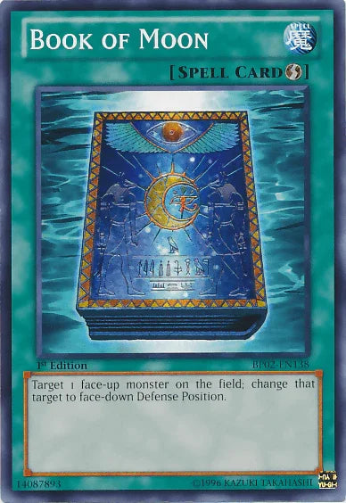Book of Moon [BP02-EN138] Mosaic Rare - for just $0.50! 
