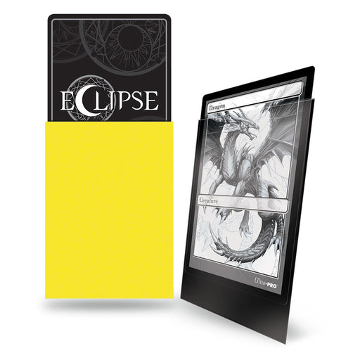 Ultra PRO: Standard 100ct PRO-Matte Sleeves - Eclipse (Lemon Yellow) (Classic) - Just $0! Shop now at Retro Gaming of Denver