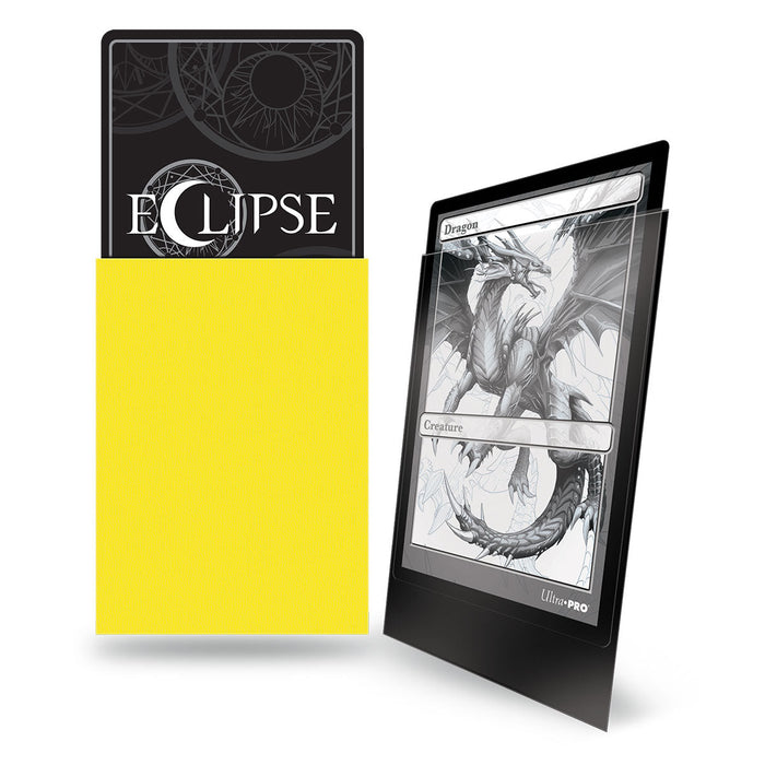 Ultra PRO: Standard 100ct PRO-Matte Sleeves - Eclipse (Lemon Yellow) (Classic) - Just $0! Shop now at Retro Gaming of Denver