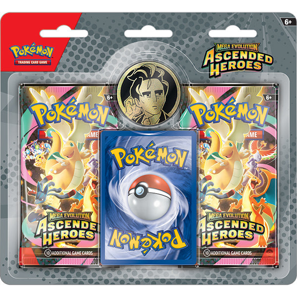 Pokemon: Mega Evolution - Ascended Heroes - 2-Blister Pack - Larry - for just $19.99! 