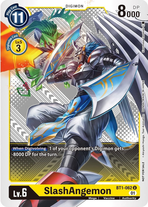 SlashAngemon [BT1-062] (Winner Pack Xros Encounter) [Release Special Booster Promos] - Just $0.10! Shop now at Retro Gaming of Denver