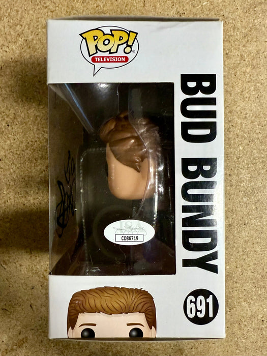 David Faustino Signed Married With Children Bud Bundy Funko Pop! #691 With JSA COA - for just $140! 