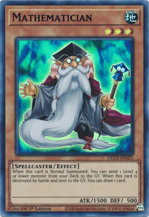 Mathematician (Blue) [DLCS-EN025] Ultra Rare - for just $0.15! 