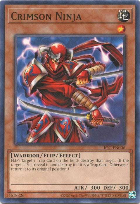 Crimson Ninja (25th Anniversary) [IOC-EN006] Common - for just $0.10! 