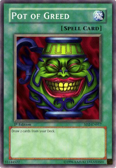 Pot of Greed [SD2-EN017] Common - for just $1.70! 