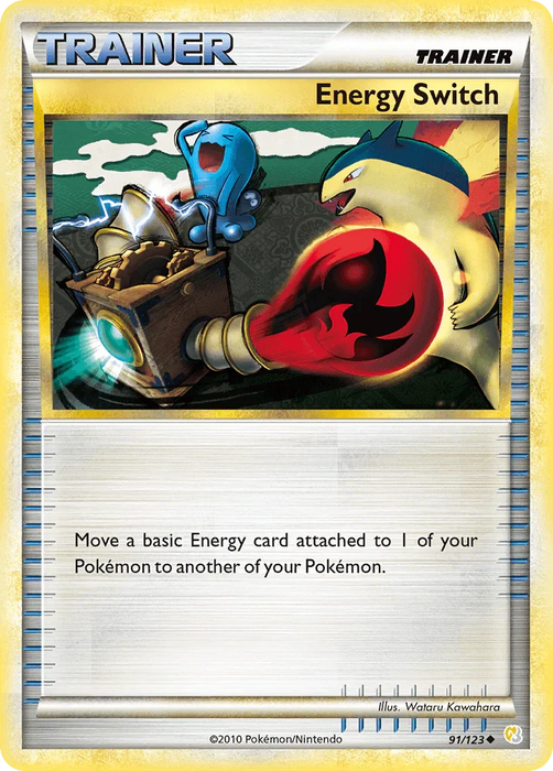 Energy Switch (91/123) [HeartGold & SoulSilver: Base Set] - for just $1.75! 