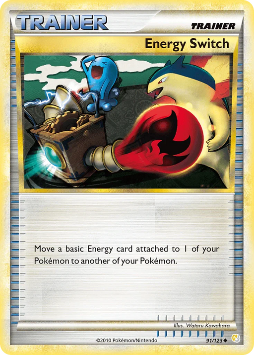 Energy Switch (91/123) [HeartGold & SoulSilver: Base Set] - for just $1.90! 