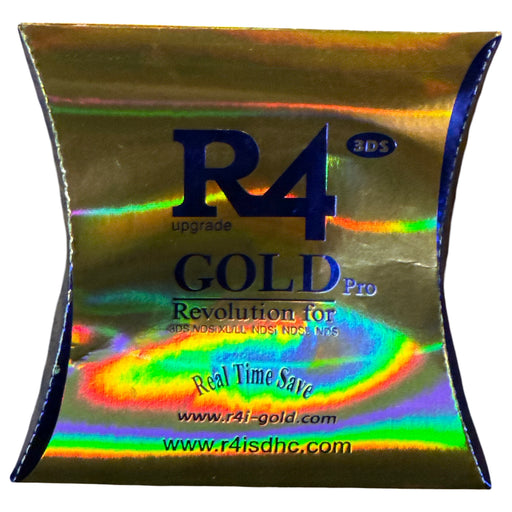 New R4I SDHC Dual Core Gold Pro Flash Card Adapter - Nintendo DS - for just $17.99! 