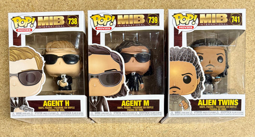 Funko Pop! Movies Agent M, Agent H & Aliens Twins Men In Black International MIB Set Of 3 - for just $25! 