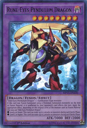 Rune-Eyes Pendulum Dragon [MP15-EN220] Ultra Rare - for just $0.25! 