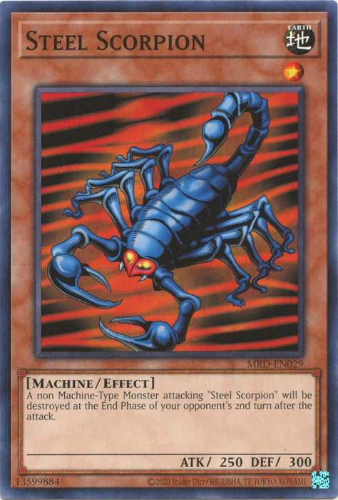 Steel Scorpion (25th Anniversary) [MRD-EN029] Common - for just $0.10! 