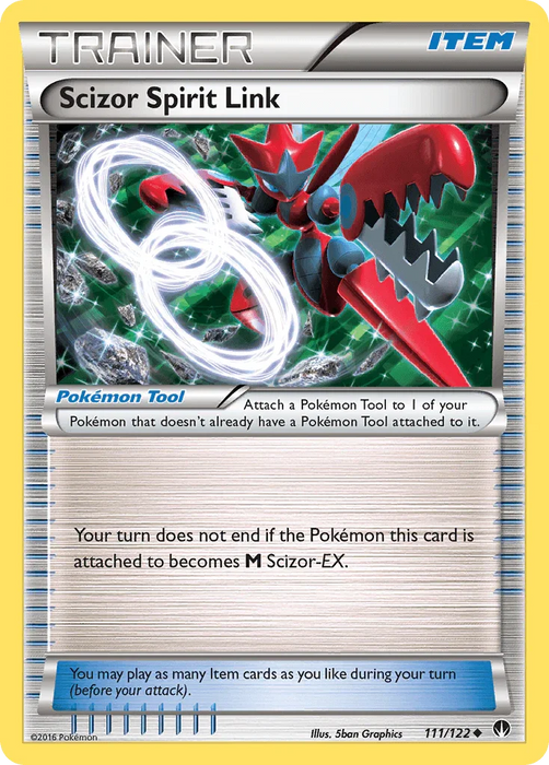Scizor Spirit Link (111/122) [XY: BREAKpoint] - for just $0.10! 