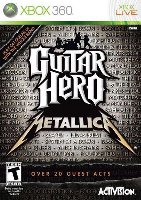 Guitar Hero: Metallica – Xbox 360 (X360) - for just $39.99! 