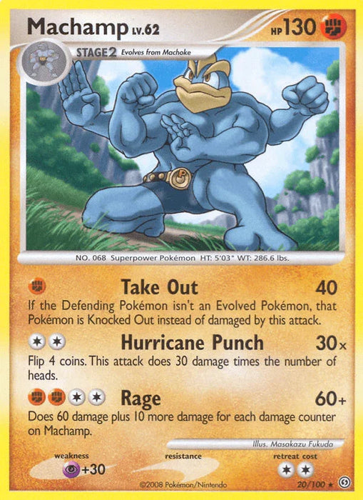 Machamp (20/100) [Diamond & Pearl: Stormfront] - for just $2.05! 