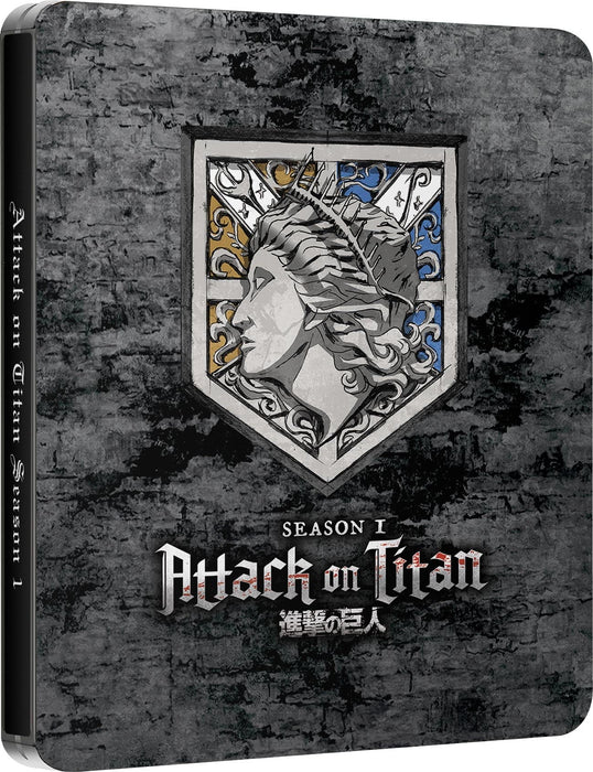 Attack on Titan: Season 1 - Limited Edition Steelbook (Blu-ray) - for just $69.99! 