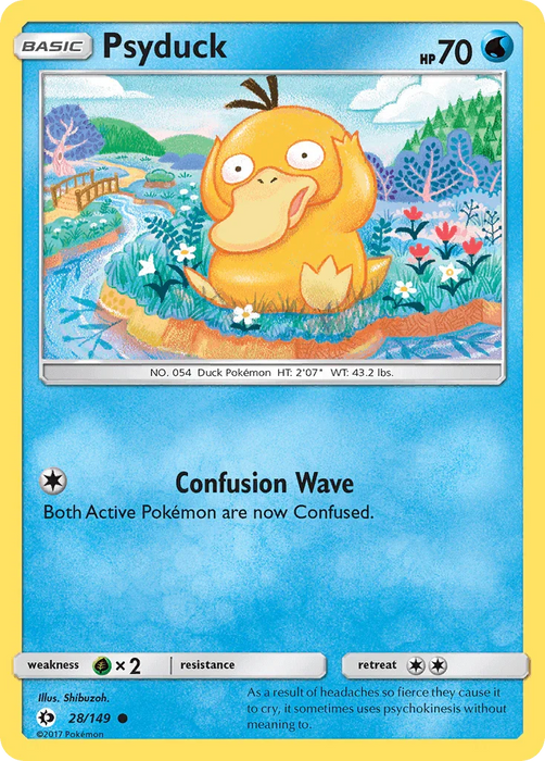 Psyduck (28/149) [Sun & Moon: Base Set] - for just $0.30! 
